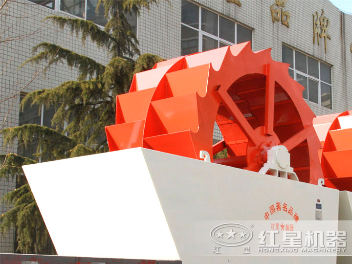 輪斗式風(fēng)化沙洗沙機(jī)抗腐蝕，洗凈度高達(dá)99%