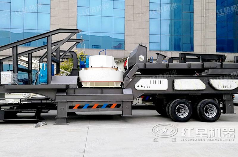 沖擊式車載制砂機(jī)，制砂級(jí)配合理